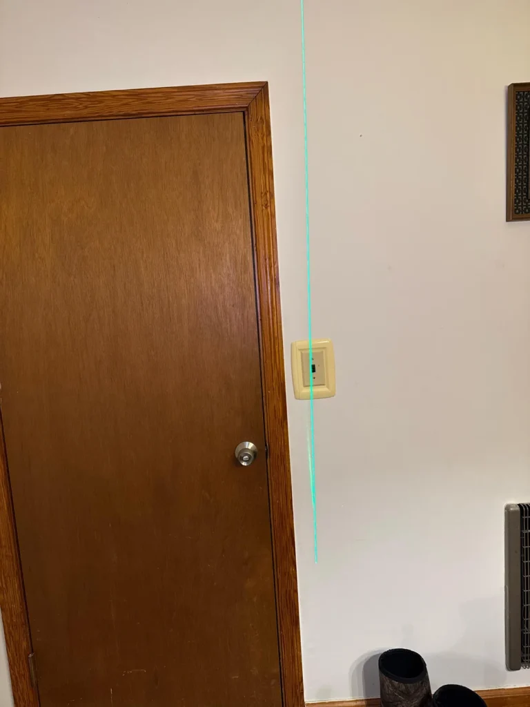 Nivel laser que no esta autonivelado